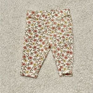 Carter's Newborn Baby Girl Floral Leggings
